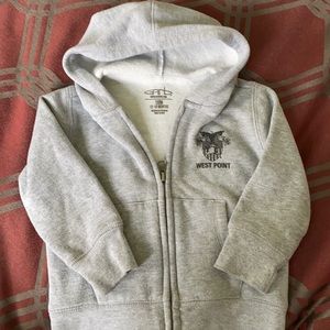 12-18 month West Point zip up
